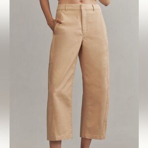 Anthropologie Curved Crop pants